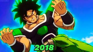 Evolution Of Broly 1993-2023