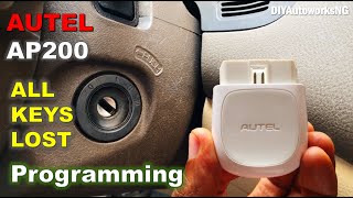 Autel AP200 Scanner / How to program all keys lost / 2003 - 2007 Accord /  How to add a key on Honda screenshot 5