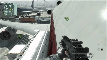 MW3 Tutorial: How to Get on Top of Terminal Airplane (Solo)