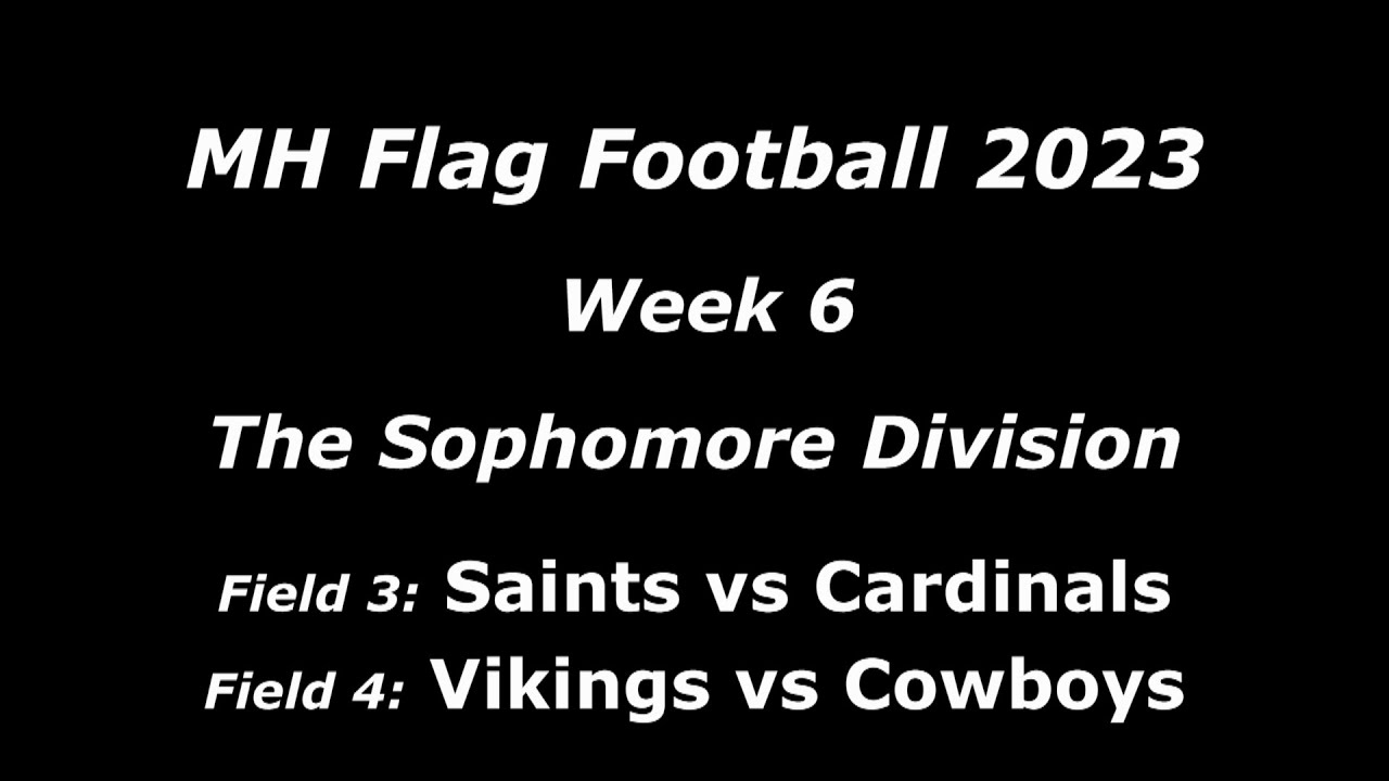 MHFF 2023 - Week 6 - Sophomore Division - Fields 3 & 4 - YouTube