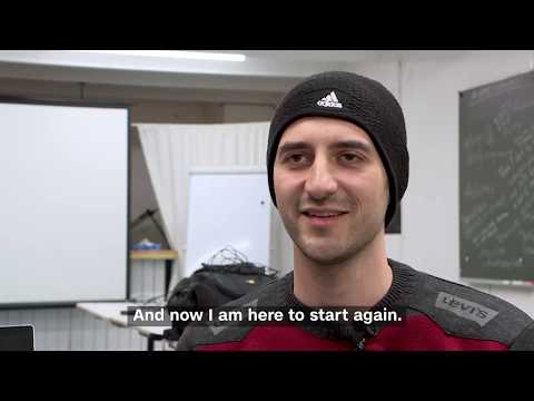 When refugees learn how to code