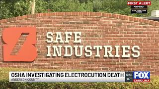 Officials OSHA investigating fatal industrial accident in Anderson County