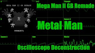 Mega Man II GB Remade - Metal Man - Oscilloscope Deconstruction
