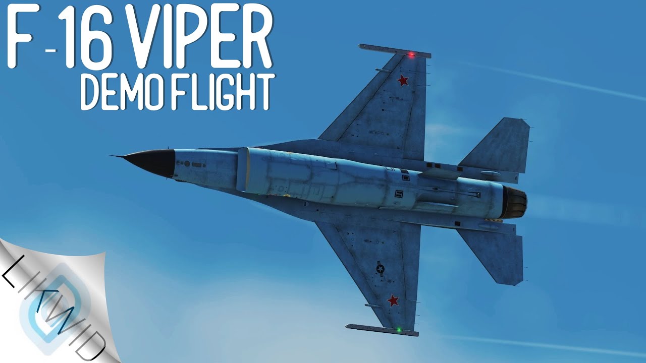 F16 Viper Demo - DCS 2.7 - New Flight Model!
