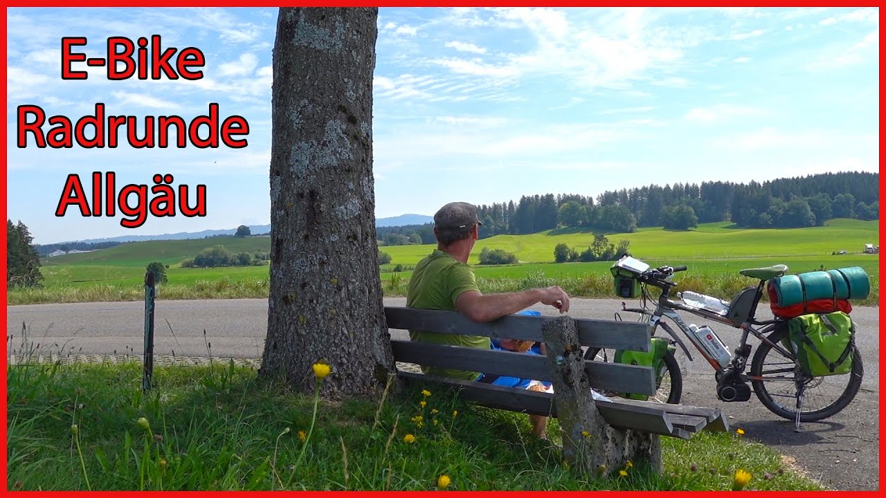 E-Bike Radrunde Allgäu. Jetzt geht es los.