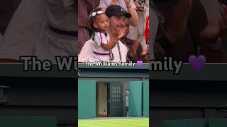 A Williams family affair on Centre Court 🥹