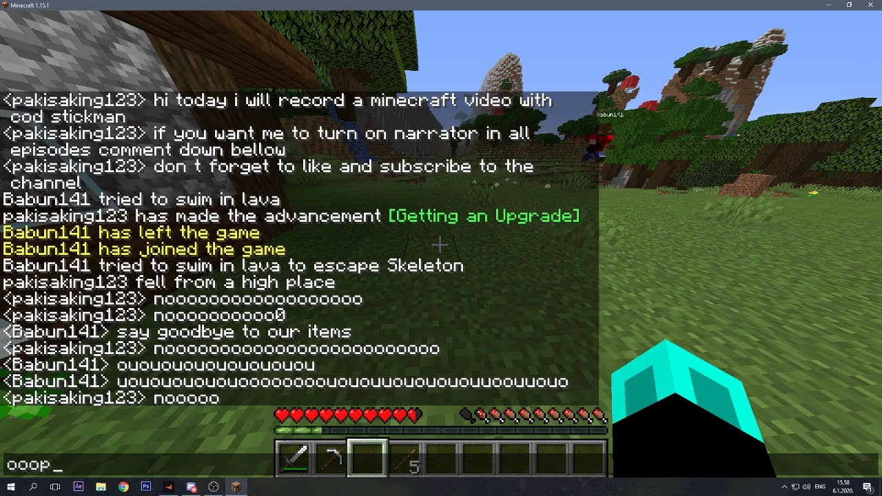 Minecraft Survival With My Friend YouTube