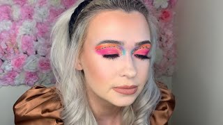 Colourful/Festival Eye Makeup Tutorial - Using the Plouise Paints