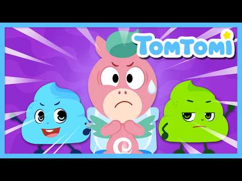 💩 Push, Push! Time to Poop! | Potty Song 2 & Best Kids Songs Compilation #TOMTOMI