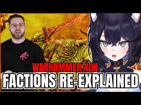 Fantasy nerd REACTS to Bricky's Every single Warhammer 40k Faction RE-EXPLAINED Part 1
