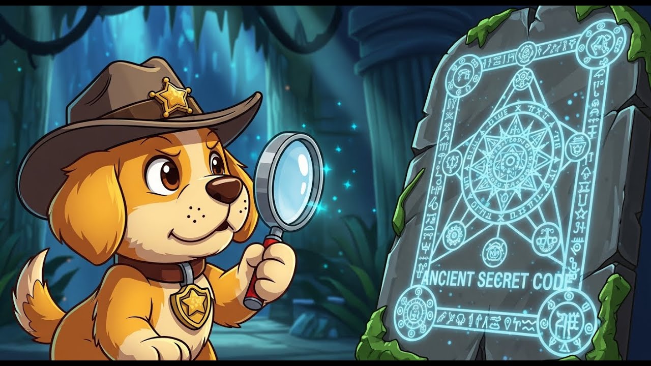 Unraveling the Mystery: Sheriff Puppy Bobo /Ancient Secret Code Adventure