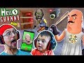 HELLO GRANNY!! a Hello Neighbor Granny's House Mod Mini-Game! Baybee Slendrina FaceTimes FGTEEV!