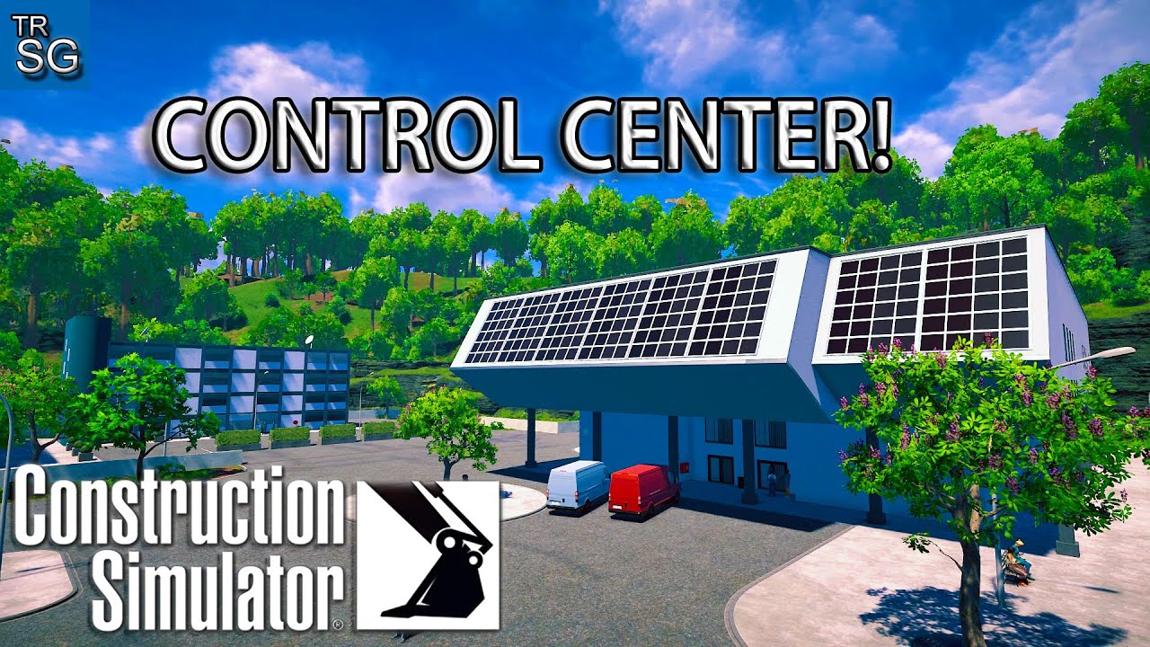 Construction Simulator Single Player Gameplay - Spaceport Expansion, Control Center! #58
