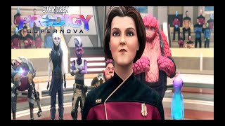 Admiral Janeway Defends the Protostar Crew Star Trek Prodigy 1x20 