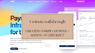 Stripe Coupon Code Creation + Applying At Checkout screenshot 2