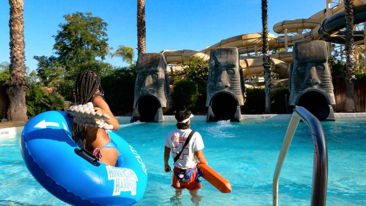 Tiki Falls Slides Hurricane Harbor YouTube