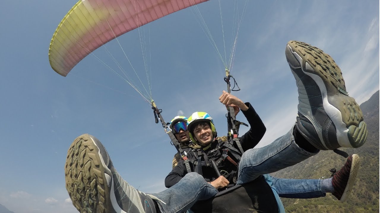 Scared During Paraglyding | Nepal Ride | Tvs Ntorq