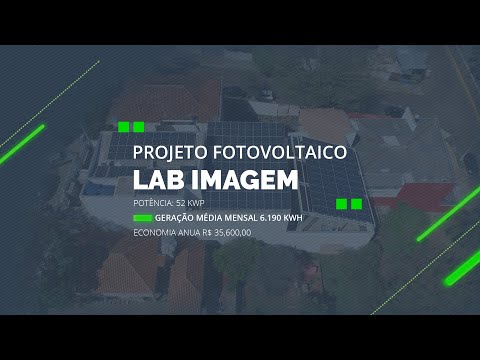 Sistema Fotovoltaico Lab Imagem - Londrina/PR