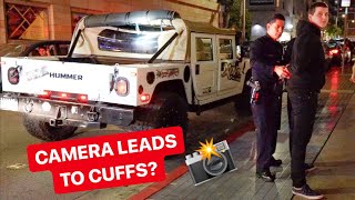 POLICE UNLAWFULLY DETAIN HUMMER DRIVER FOR THIS!? *FILMING IS NOT A CRIME*