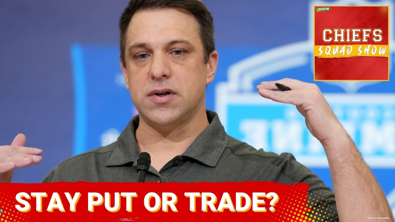 CHIEFS SQUAD SHOW: Brett Veach Offers INSIGHT into Draft Room MINDSET; Will KC STAY PUT or TRADE? CHIEFS SQUAD SHOW: Brett Veach Offers INSIGHT into Draft Room MINDSET; Will KC STAY PUT or TRADE?