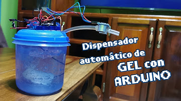 TUTORIAL: Dispensador automático de gel desinfectante / alcohol (ARDUINO)