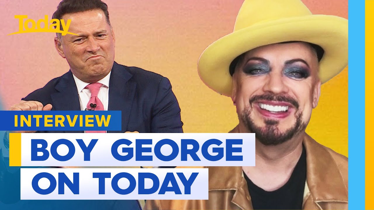 Boy George catches up with Today | Today Show Australia