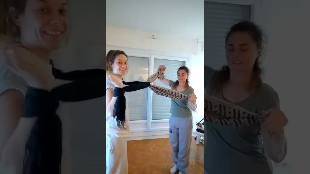 Challenge serviette, On a r&eacute;ussi ! #challenge #victoire #defi