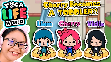 Toca Life World - Cherry Becomes a TODDLER?!!!