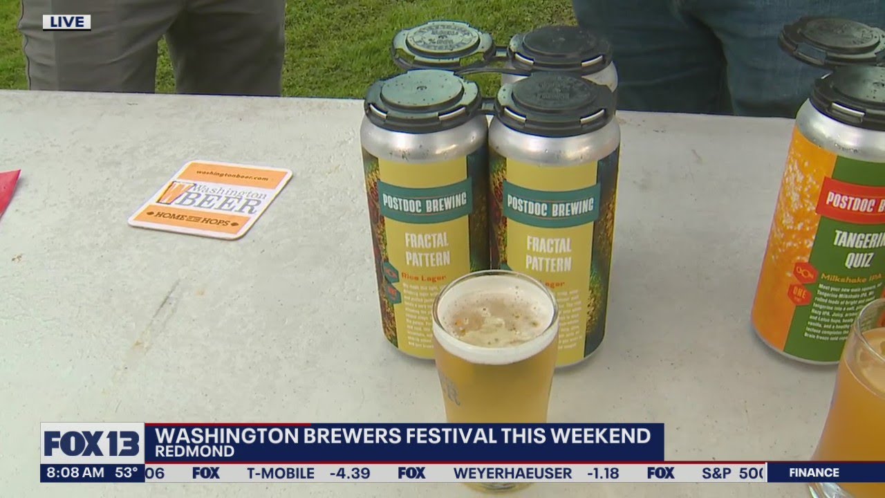 Previewing the Washington Brewers Festival FOX 13 Seattle YouTube