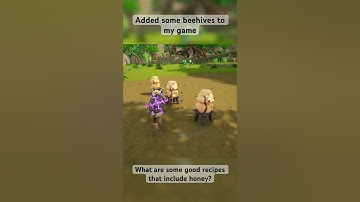 Added beehives to my game. What are some simple recipes that include honey? #game #devlog #cozygame