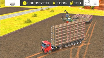 FS18 Farming Simulator 18 | Forestry | Tree Cutting and Wood Loading Full video |@GAMERANIL11