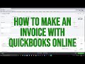 How To Make A Plowing Invoice With Quickbooks Online
