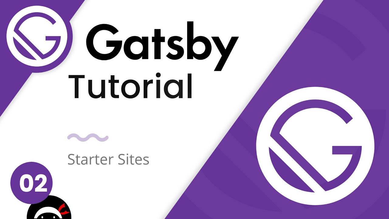 Gatsby Tutorial #2 - Starter Sites - YouTube
