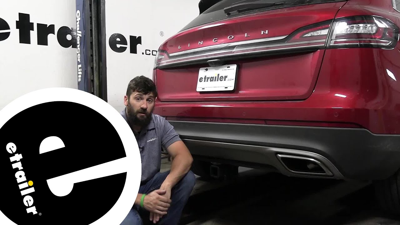 etrailer Class III Trailer Hitch Installation 2021 Lincoln Nautilus