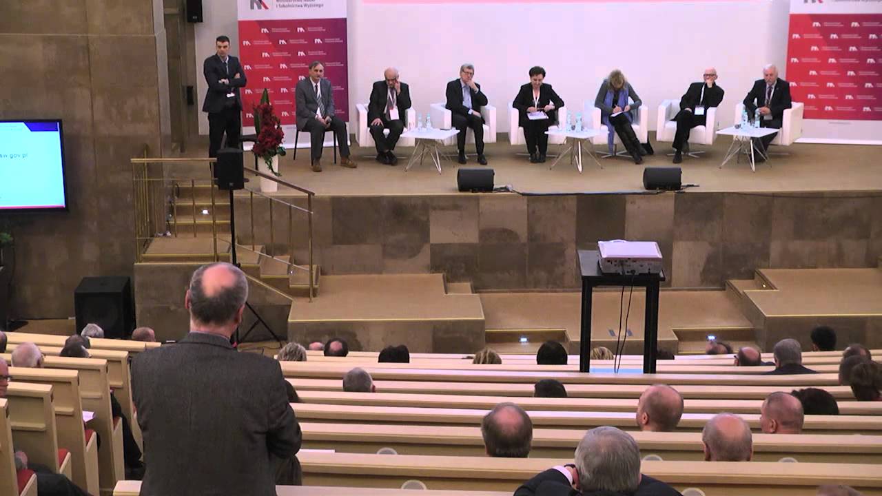 Konferencja MNiSW i KEJN dotycząca koncepcji zmian w systemie oceny jednostek naukowych - cz. 6