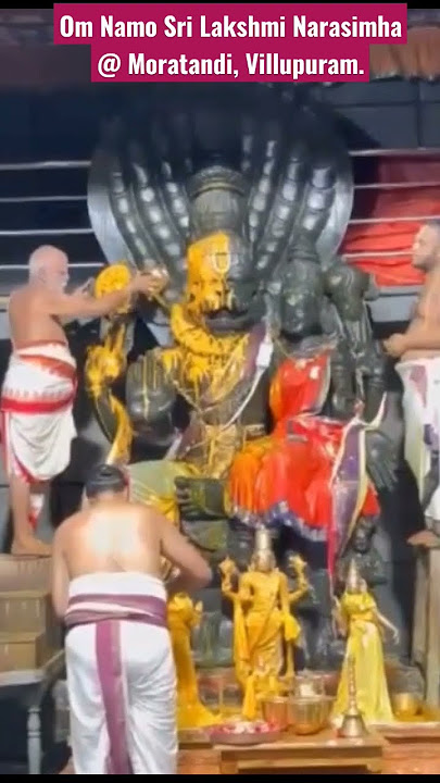#shorts #lakshmi narasimha swamy #abhishekam #villupuram #Moratandi