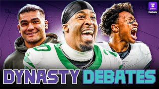 Dynasty Debates: Puka vs. JSN 👀 + Is Zay Flowers a SELL?! + BUY Breece Hall 😱