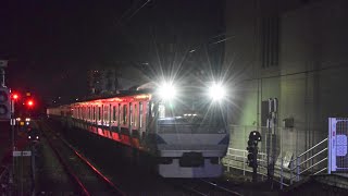 「車窓」JR常磐線　勝田→品川　早朝の常磐線を快走(空転有)