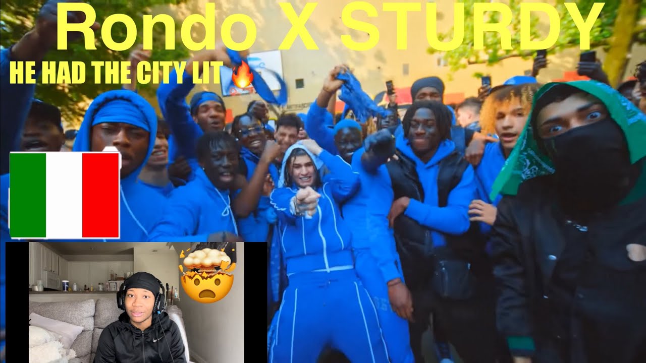 ITALIAN DRILL REACTION Rondo X STURDY | LMERicoTv Reaction - YouTube