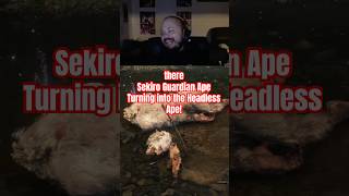 Safe to say i celebrated too soon against the Guardian Ape in Sekiro… #sekiro #soulslike #gaming