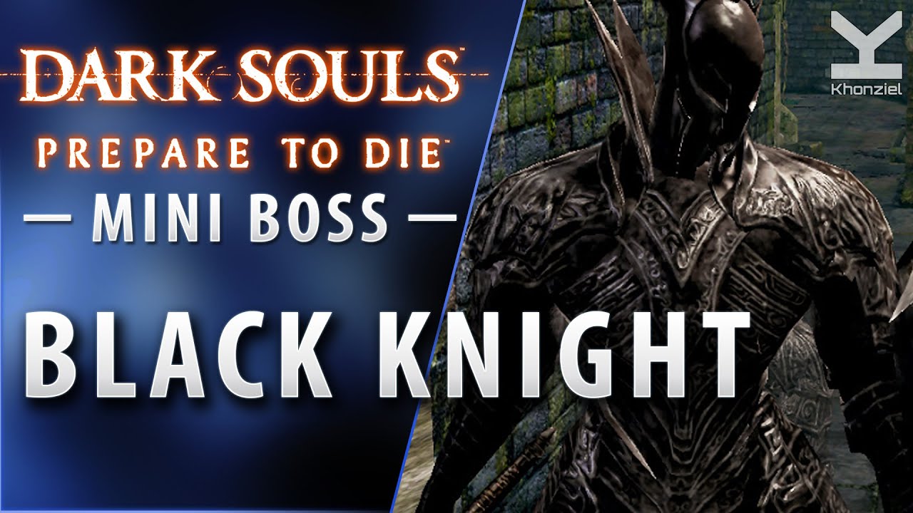 Dark Souls - Miniboss - Black Knight - Undead Burg