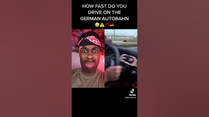 DO ALL GERMANS 🇩🇪DRIVE THIS FAST ON THE AUTOBAHN !???😱