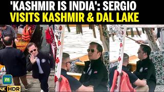 WATCH: 'KASHMIR IS INDIA, US Envoy Sergio Gor Drops Major Statement in Srinagar | Breaking News