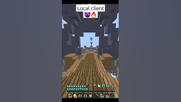 Local client 😈🔥 #shorts #minecraft #trending #fyp #client #pvp #god #hacker #fly #hack #best #wow