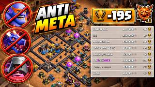 I Found an INSANE TH18 Base for Legend 1 😳 | -195 Trophies | Proofs + Base Link