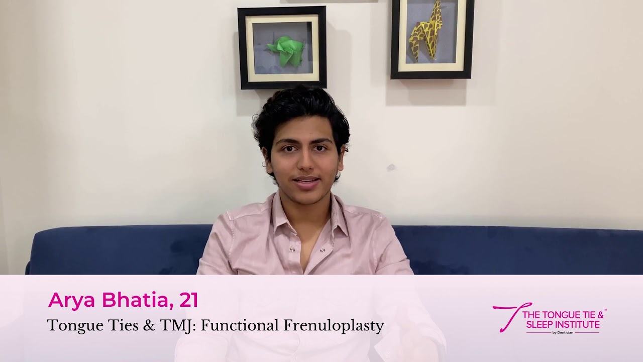 Tongue Tie & TMJ Dr. Zaghi's Functional Frenuloplasty Procedure YouTube