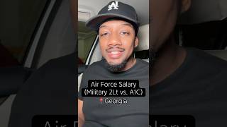 Military O1 vs E3 Air Force Pay #military #fyp #airforce #spaceforce #militarypay #vlogginvet