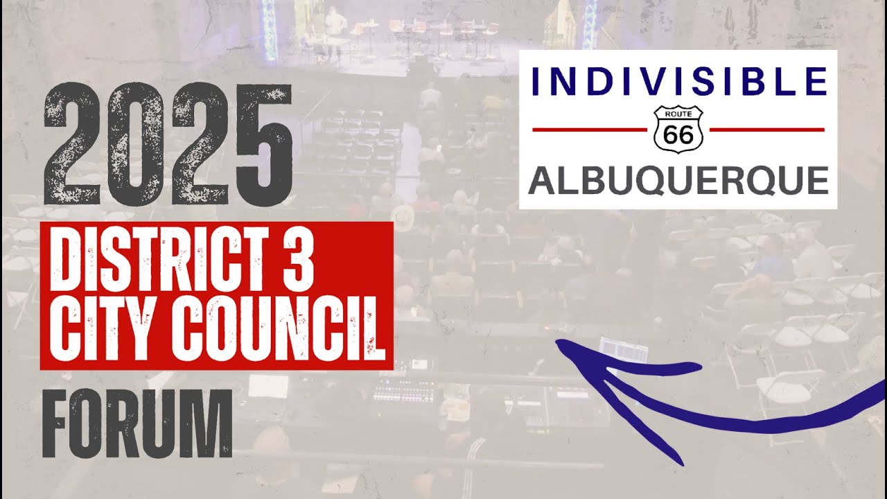 City Council District 3 Forum | Indivisible Albuquerque - YouTube