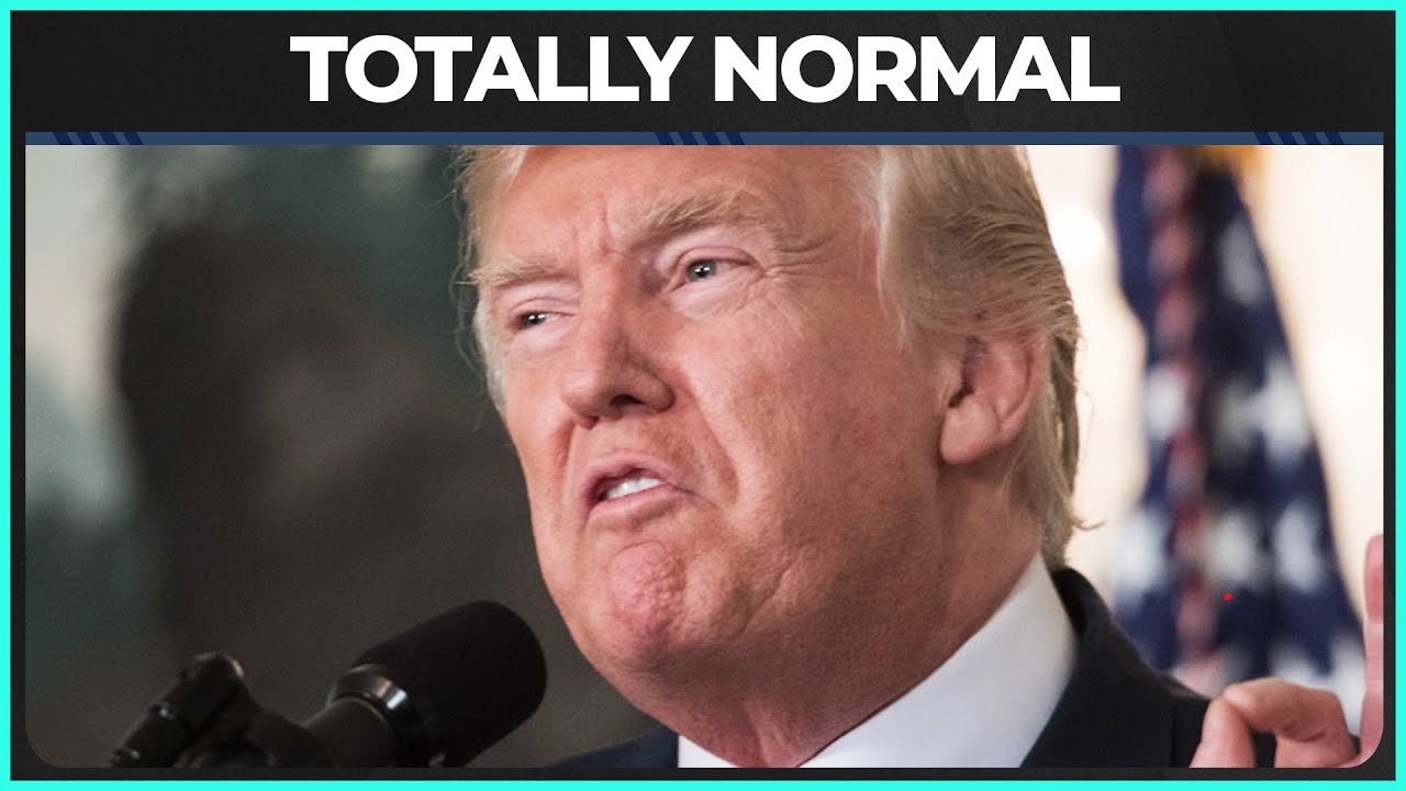 WATCH: Trump Insists He's Not Weird, Then Gets Weird About It