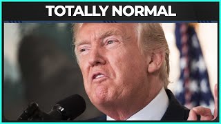 WATCH: Trump Insists He's Not Weird, Then Gets Weird About It